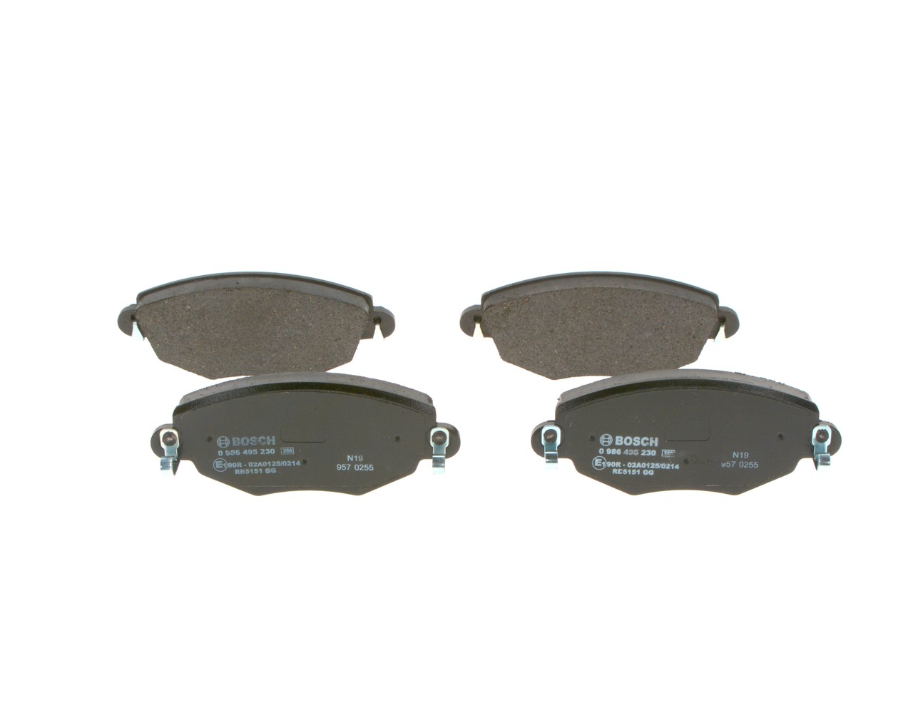 C2S17129 OE BOSCH Bremseklosser 0 986 495 230
