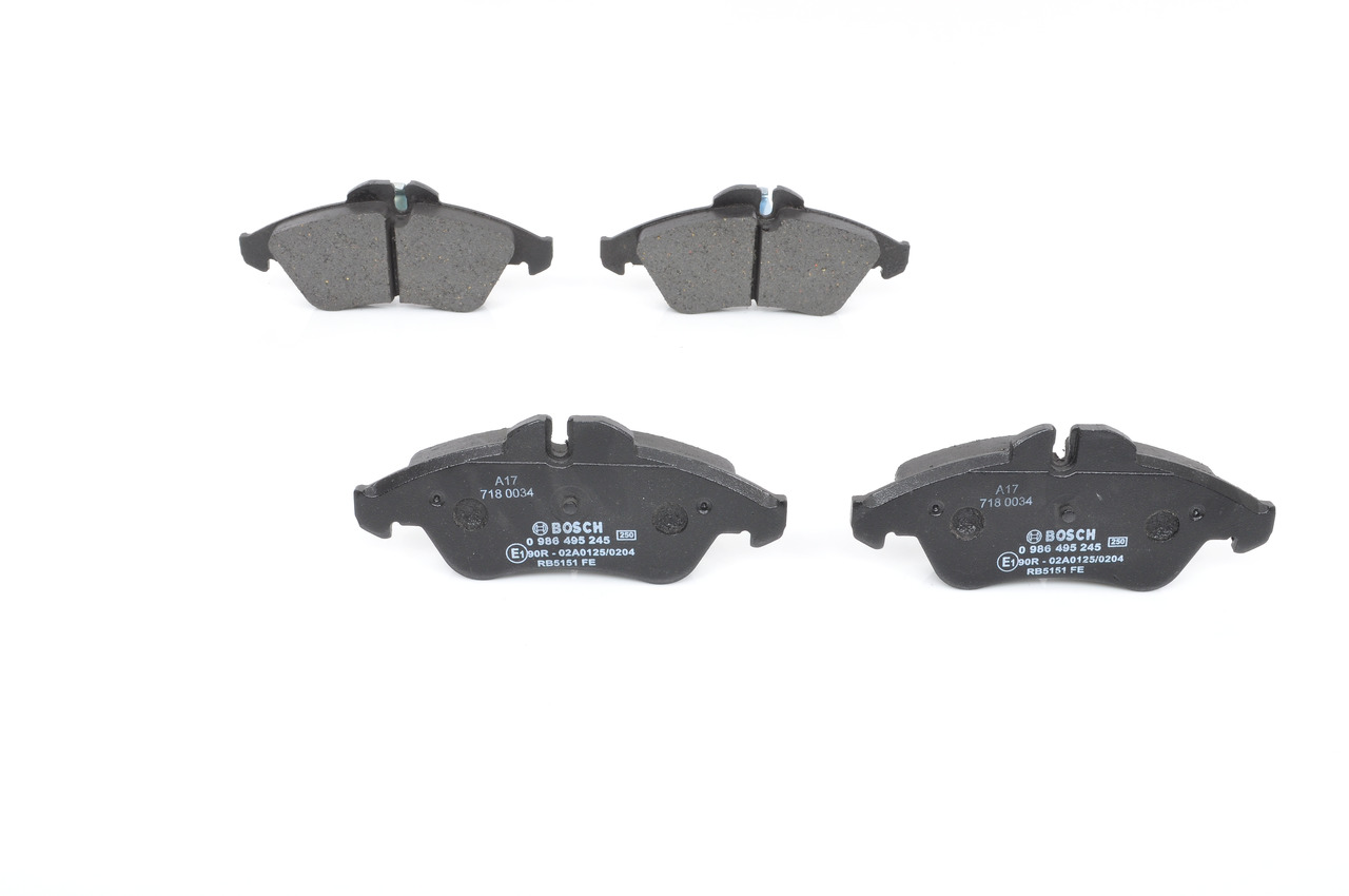 2D0698151C OE BOSCH Bremsbeläge 0 986 495 245