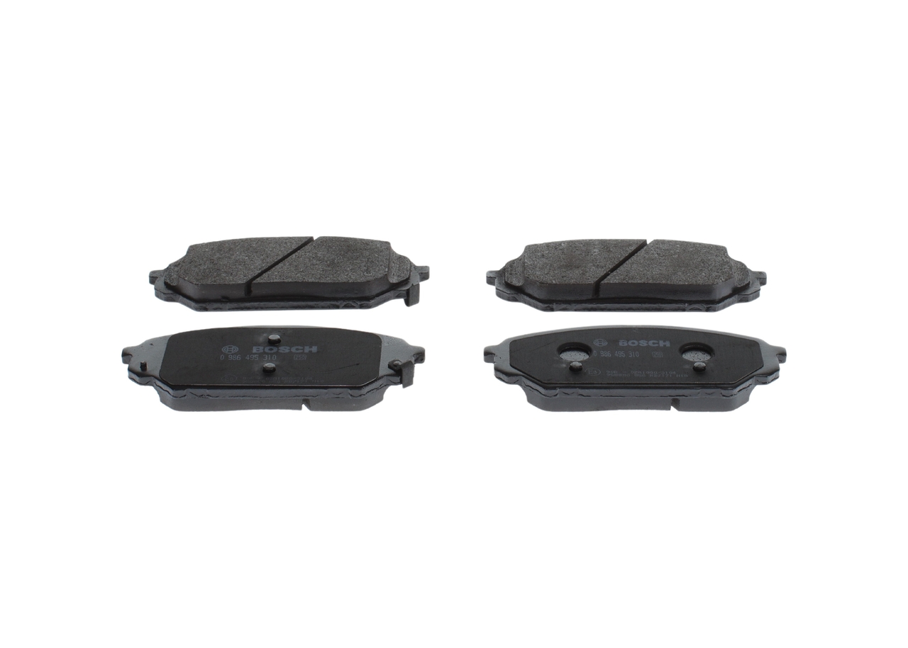 BOSCH 0 986 495 310 Pasticche dei freni HYUNDAI ix55 (EN) 3.0 V6 CRDi 4WD Diesel 256 CV 2012 prezzo