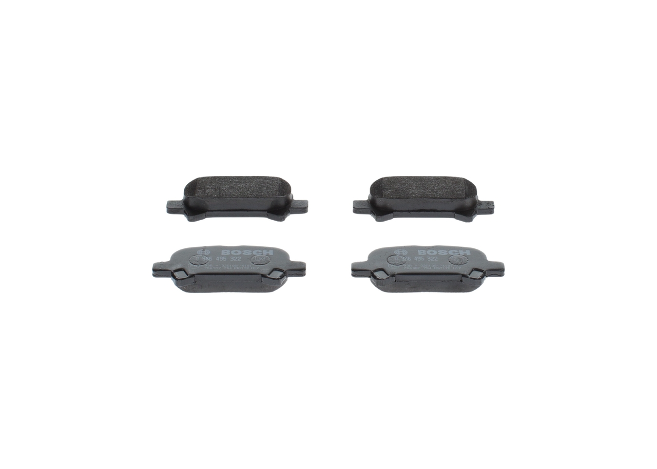 0446641020 OE BOSCH Bremseklodser 0 986 495 322