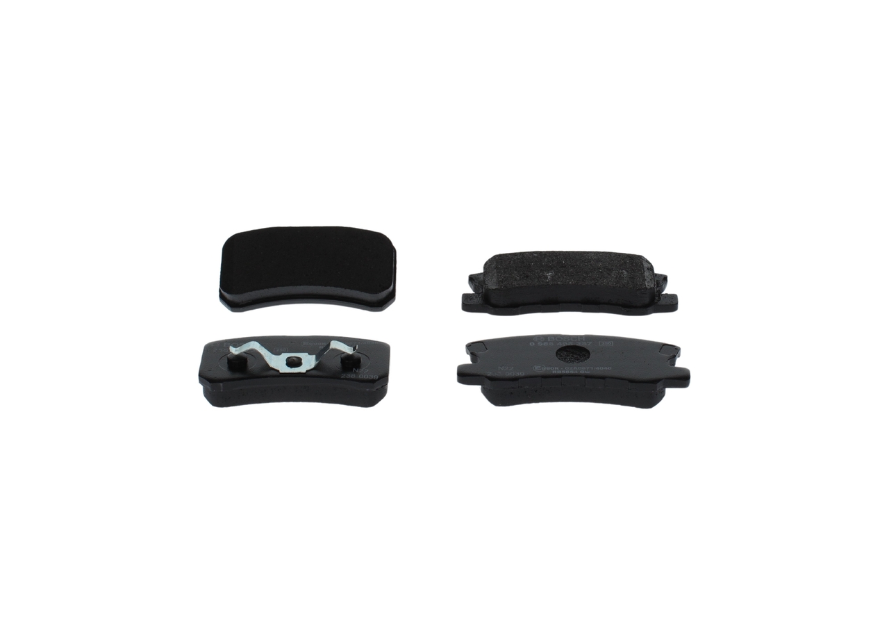 BOSCH 0 986 495 357 Pastilhas de travão LANCIA FLAVIA Cabriolet (JS) 2.4 (JS) Gasolina 175 cv 2014 preço