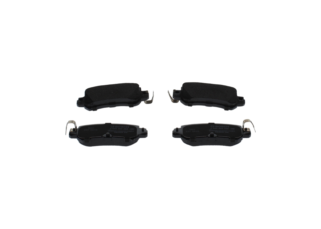 BOSCH Pastilhas de travão 0 986 495 368