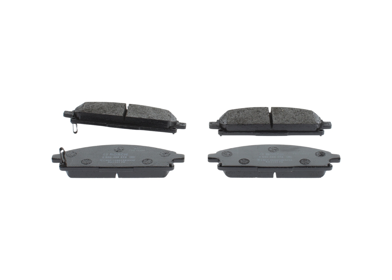 AY040NS116 OE BOSCH Stabdžių kaladėlės 0 986 495 374