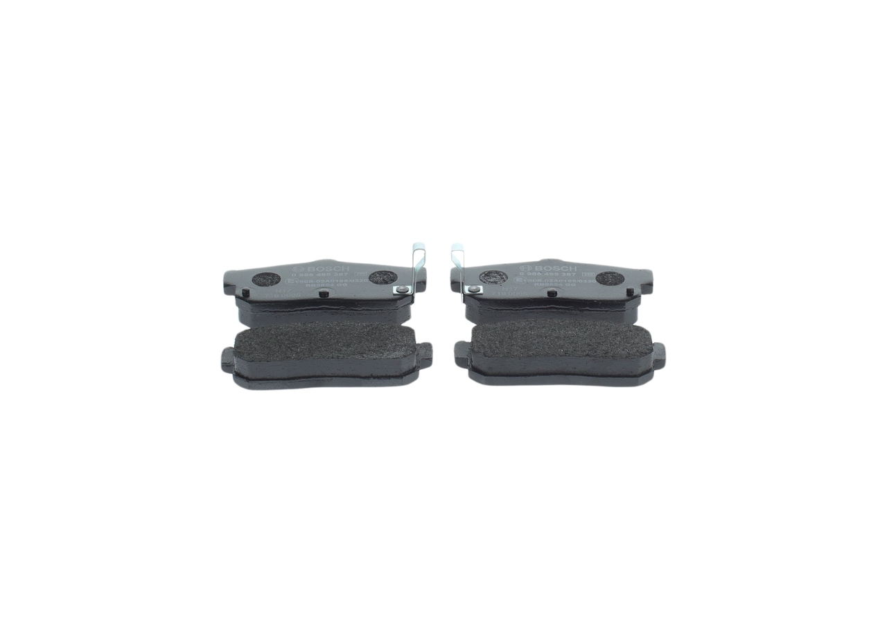 440607E690 OE BOSCH Brake pad set 0 986 495 387