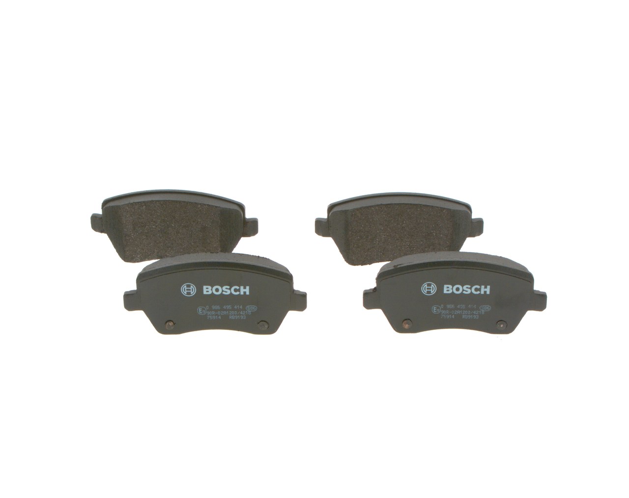 41060AX601 OE BOSCH Brake pad set 0 986 495 414