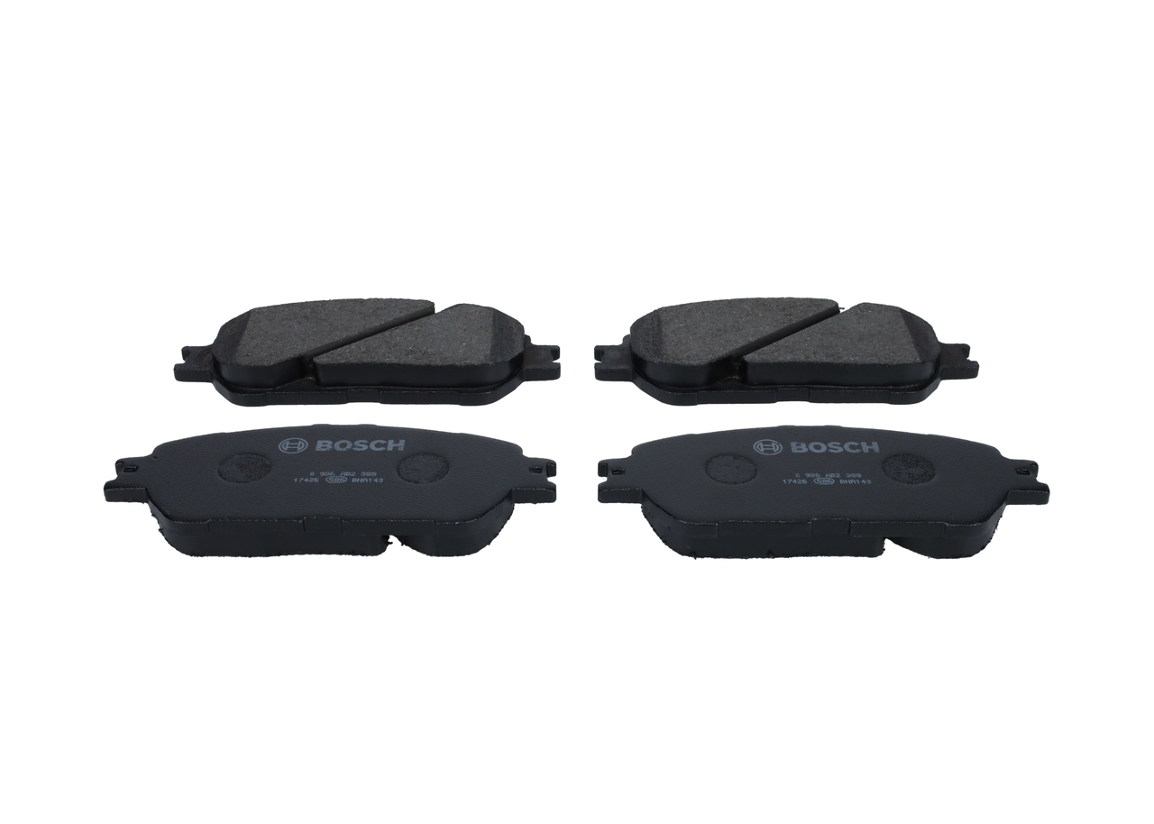 BOSCH 0 986 AB2 388 Brake pads TOYOTA Hiace / Commuter Minibus V (TRH2_, KDH2_) 2.7 (TRH223) Petrol 151 hp 2013 price