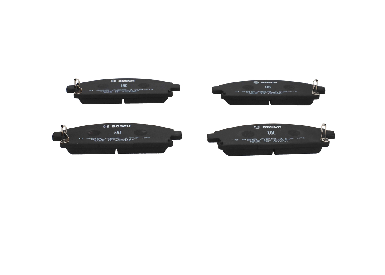 AY040NS116 OE BOSCH Stabdžių kaladėlės 0 986 AB9 179
