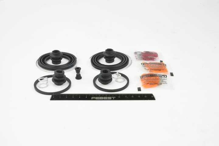 FEBEST 0175-SCP10F Bremssattel-Reparatursatz TOYOTA Yaris Verso (P2) 1.5 110 PS Benzin 2001