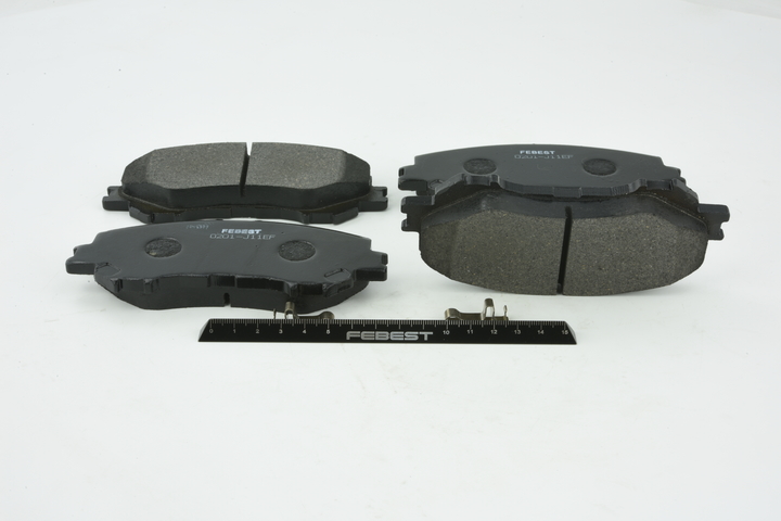 D10604EA0ARV OE FEBEST Brake pad set 0201-J11EF