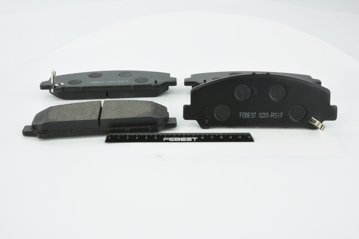 D10609FE0A OE FEBEST Brake pad set 0201-R51F