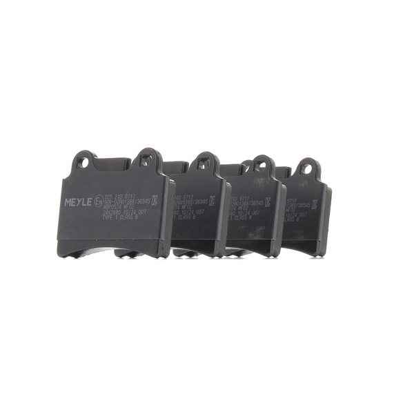 7L6698451B OE MEYLE Bremsbeläge 025 240 9717