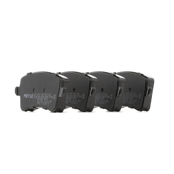 MEYLE 025 246 0617/K2 Bremsbelag Audi A4 B8 Avant 2.0 TDI quattro Diesel 170 PS 2010