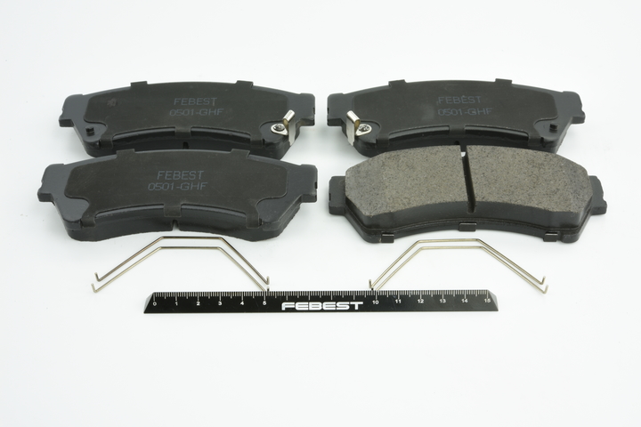 GPYB3328ZF OE FEBEST Stabdžių kaladėlės 0501-GHF