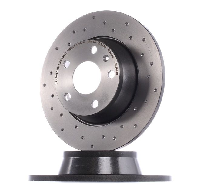 Acheter BREMBO Disque de frein 08.9769.1X