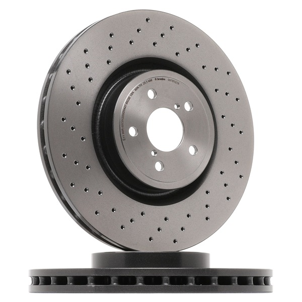 BREMBO 09.7812.1X bromsskivor SUBARU Impreza V Sedan (GK)