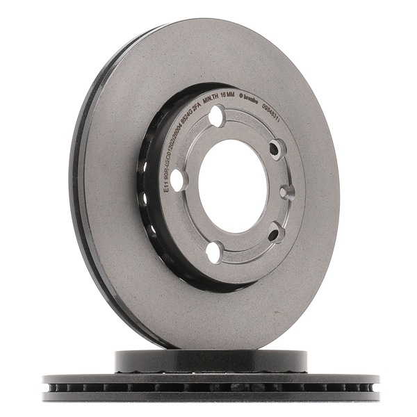 BREMBO 09.8483.11 Disque de frein VOLKSWAGEN POLO