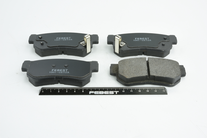 FEBEST 1201-GETZR Disc pads Kia Magentis 2 2.4 Petrol 177 hp 2008 price