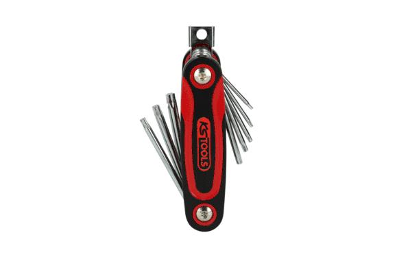 Kampinių atsuktuvų rinkinys KS TOOLS 158.3510 tinka BMW, AUDI, VOLKSWAGEN, MERCEDES-BENZ, VOLVO pigu