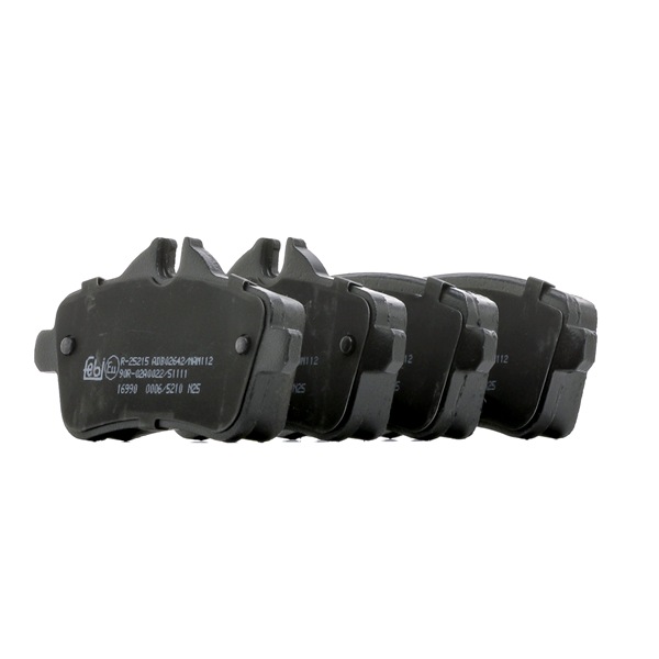 FEBI BILSTEIN A0004206704 Jarrupalat, levyjarru 16990