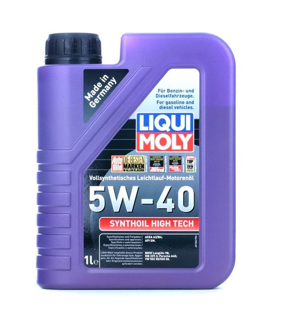 LIQUI MOLY 5W40 Engine oil - 4100420026225