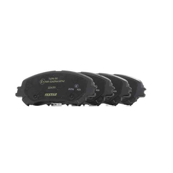 TEXTAR Pastilhas de travão 2234701