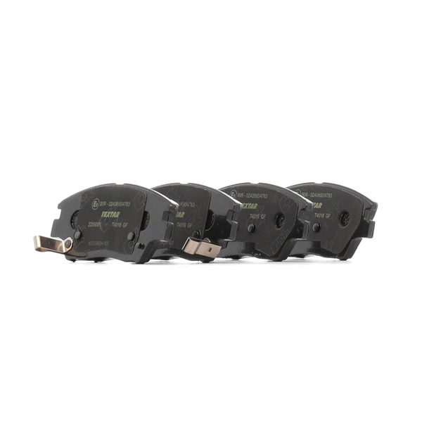 Remblokken TEXTAR 2259001 geschikt voor SSANGYONG, KG MOBILITY goedkope