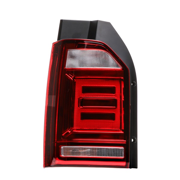 HELLA 2SK 012 337-071 venstre, LED, 12V, mørk grå, Rød, med pæreholder