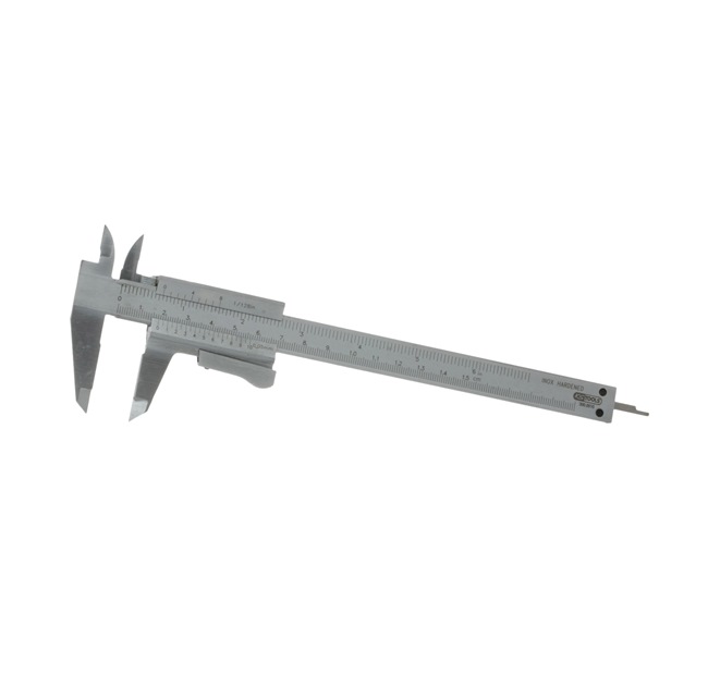 KS TOOLS Messschieber 150mm, 0,05mm, Kunstledertasche 300.0510