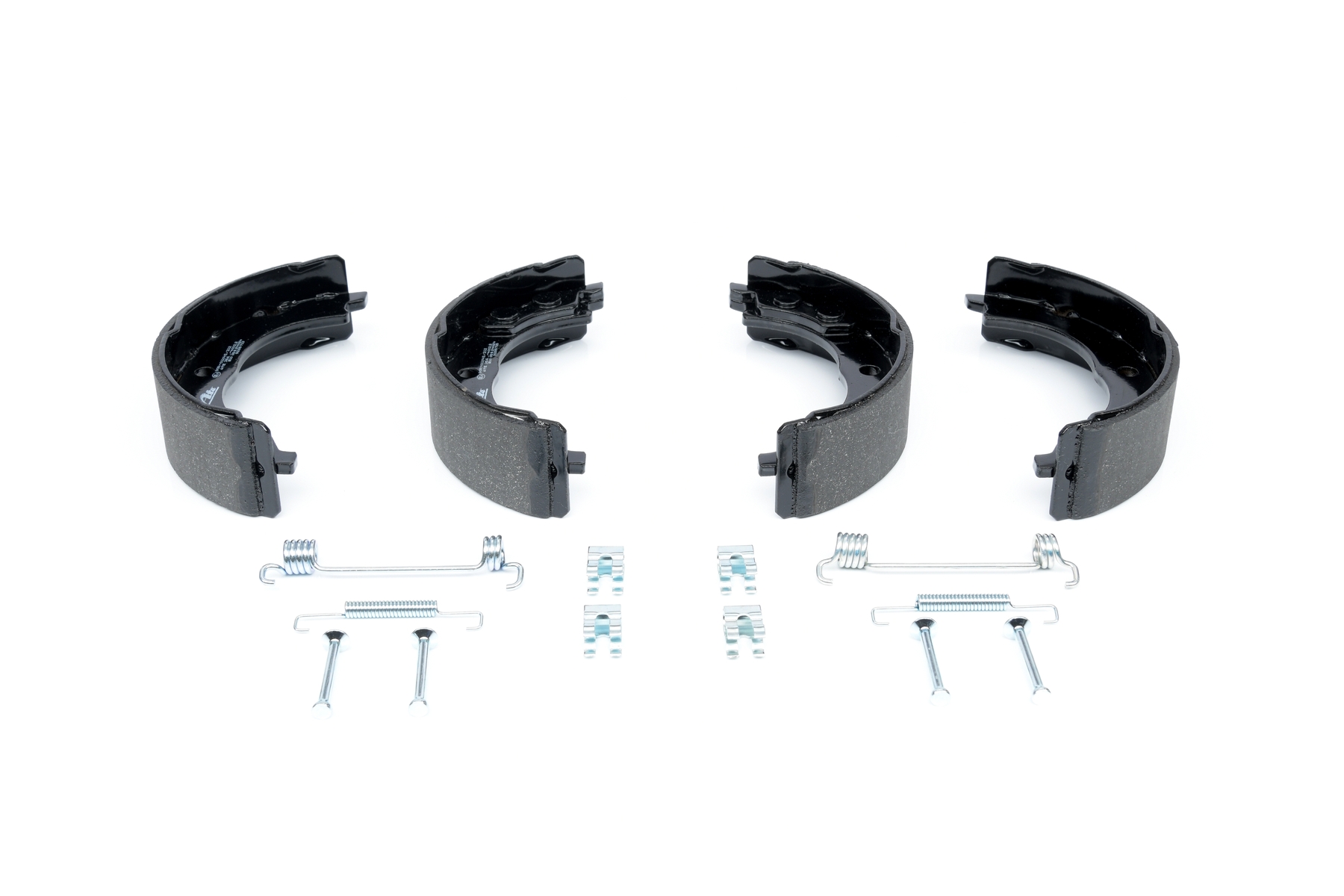 Handbrake shoes ATE 03.0137-4002.2 suitable for PEUGEOT, CITROËN, FIAT at cheap price