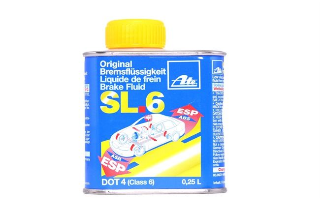 Líquido de travões ATE 03.9901-6408.2 adequados para RENAULT, BMW, VW, MERCEDES-BENZ, PEUGEOT barato