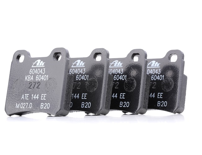 ATE 13.0460-4043.2 Komplet zavornih oblog, ploscne (kolutne) zavore OPEL KADETT