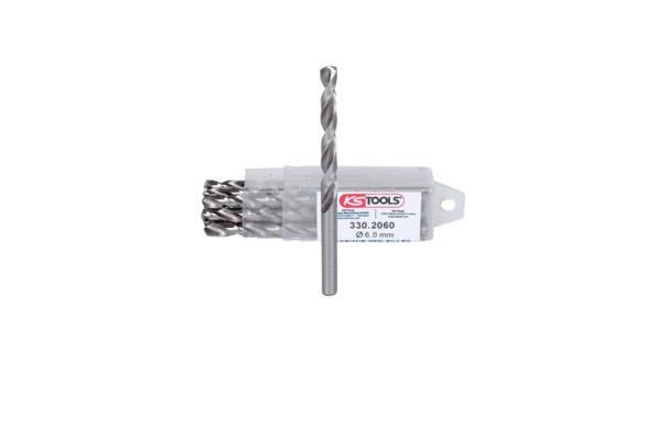 KS TOOLS Broca helicoidal para metal 330.2060