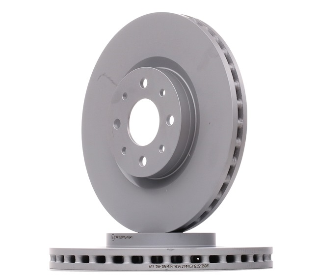 Costo freni a disco LANCIA YPSILON ATE 24.0126-0125.1