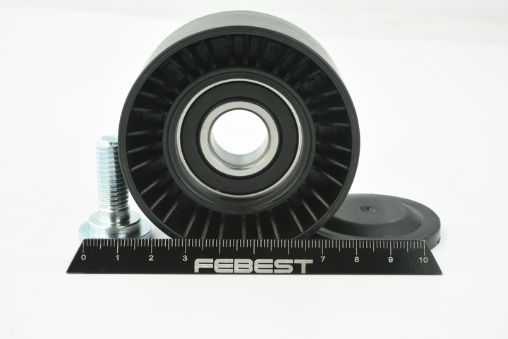 FEBEST 3487-CAY Polea tensora, correa poli V Porsche Cayenne 955 S 4.8 Gasolina 385 cv 2007 precio