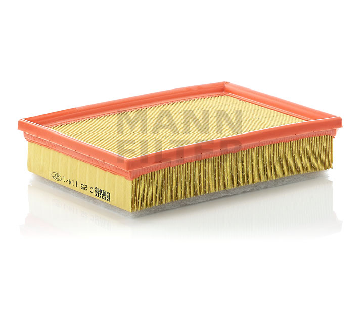 MANN-FILTER C 25 114/1 Воздушный фильтр BMW 5 (E39) 525i 2.5 бензин 186 л.с. 2002