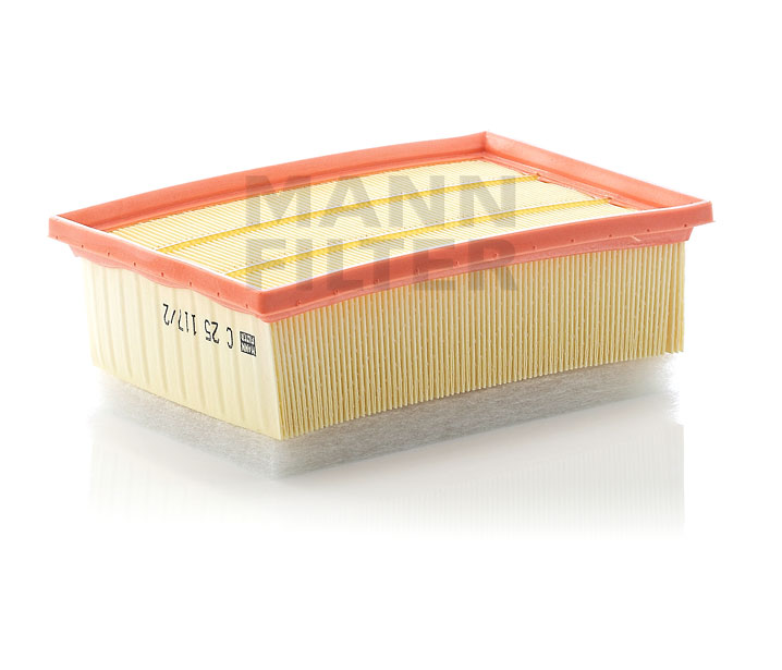 originale Peugeot 206 MANN-FILTER Luftfilter C 25 117/2