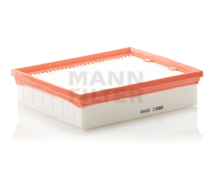 Oro filtras MANN-FILTER C 2548 tinka BMW, AUDI, VOLKSWAGEN, MERCEDES-BENZ, VOLVO pigu
