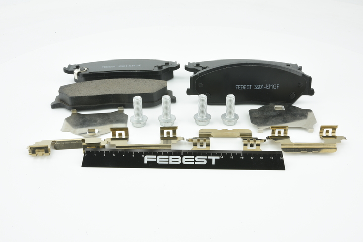 0446506040 OE FEBEST Brake pad set 3501-EMGF