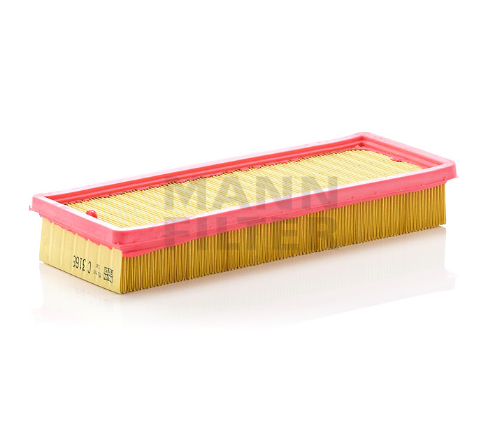 Ilmansuodatin MANN-FILTER C 3166 sopivat FIAT, INNOCENTI halvalla