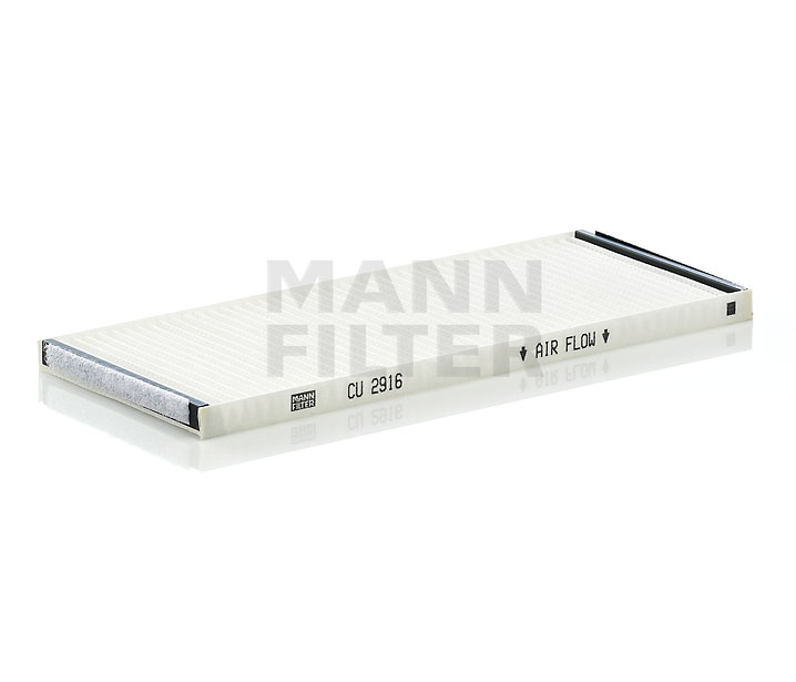 Innenraumfilter MANN-FILTER CU 2916 passend für VW, BMW, AUDI, MERCEDES-BENZ, OPEL zum günstigen Preis