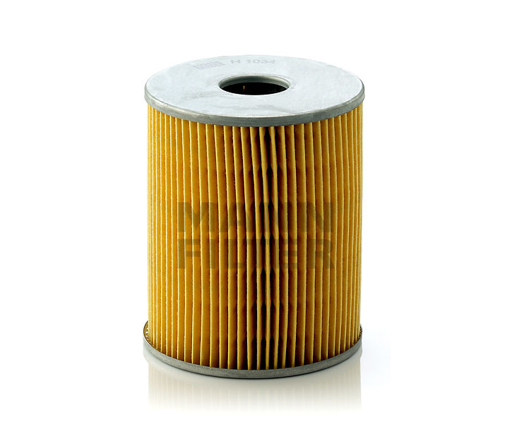 Öljynsuodatin MANN-FILTER H 1034 sopivat MERCEDES-BENZ, VW, BMW, TOYOTA, VOLVO halvalla