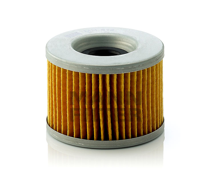 Oliefilter MANN-FILTER MH 814 der passer til VW, FORD, PEUGEOT, BMW, TOYOTA billig
