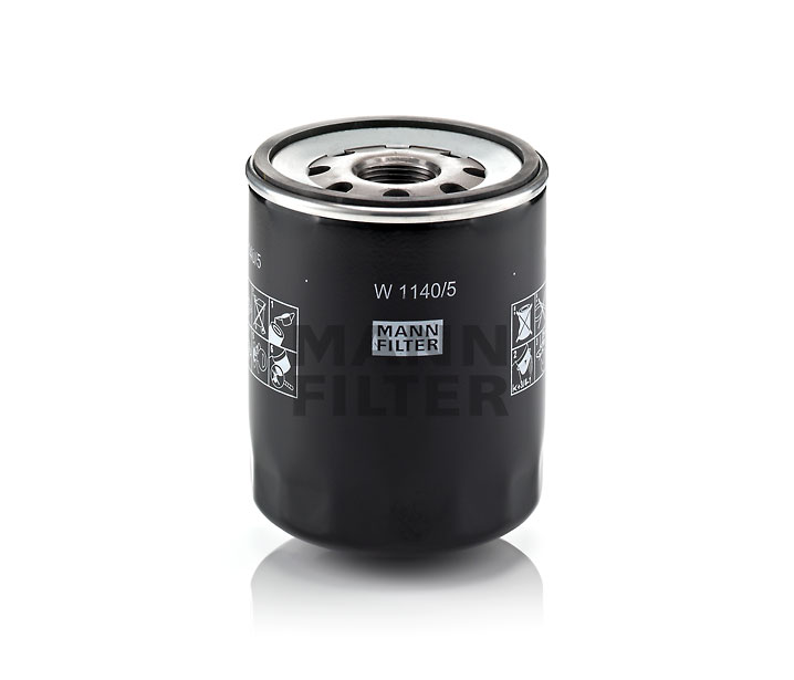 Spletna trgovina z MANN-FILTER Oljni filter W 1140/5