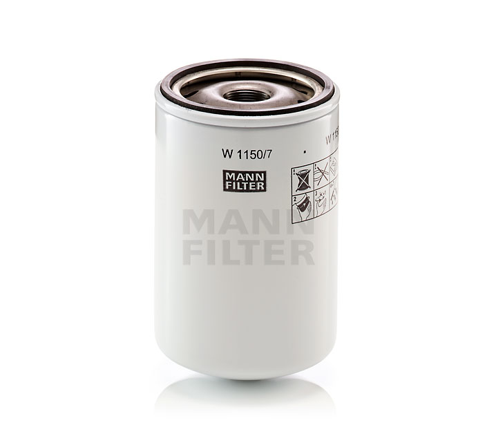 Filtre à huile MANN-FILTER W 1150/7 appropriées pour VOLKSWAGEN, BMW, MERCEDES-BENZ, AUDI, OPEL pas cher