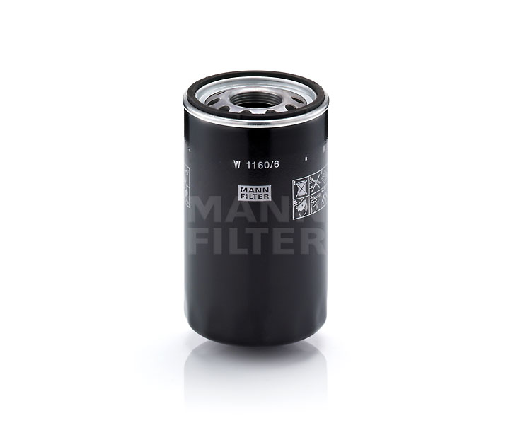 Filtre, système hydraulique de travail MANN-FILTER W 1160/6 appropriées pour RENAULT, PEUGEOT, VOLKSWAGEN, CITROЁN, BMW pas cher