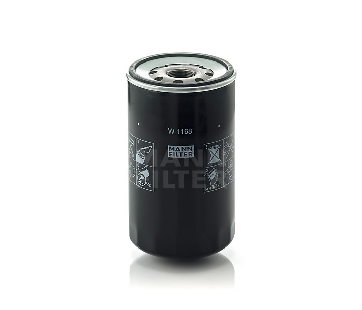 MANN-FILTER Filtro de óleo W 1168