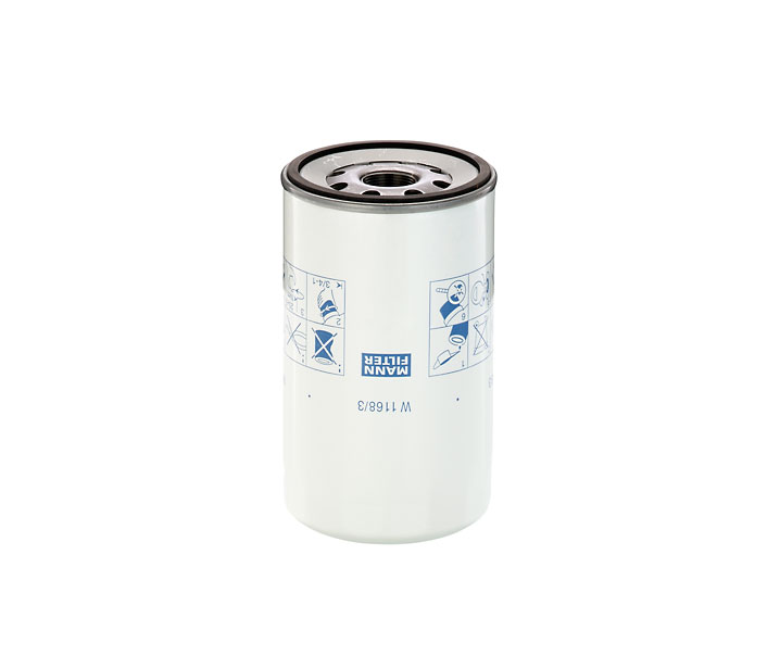 Filtre à huile MANN-FILTER W 1168/3 appropriées pour VOLKSWAGEN, BMW, MERCEDES-BENZ, AUDI, OPEL pas cher