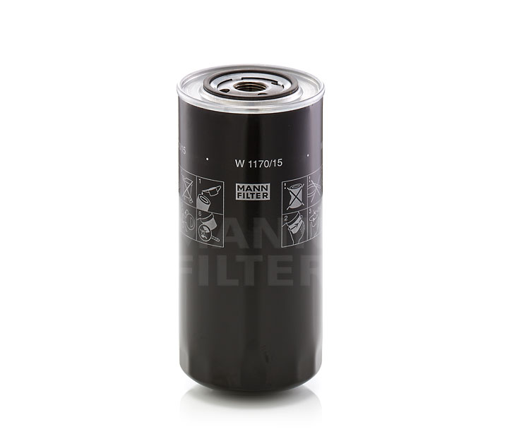 Spletna trgovina z MANN-FILTER Oljni filter W 1170/15