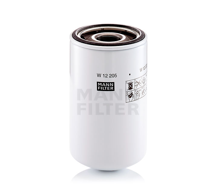 Filtre à huile MANN-FILTER W 12 205 appropriées pour VOLKSWAGEN, BMW, MERCEDES-BENZ, AUDI, OPEL pas cher