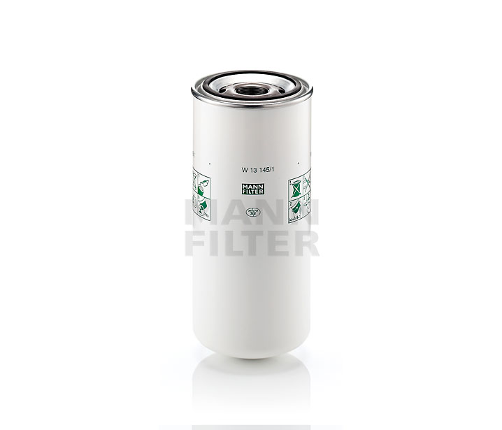 Oil filter MANN-FILTER W 13 145/1 suitable for BMW, VW, AUDI, MERCEDES-BENZ, FORD at cheap price